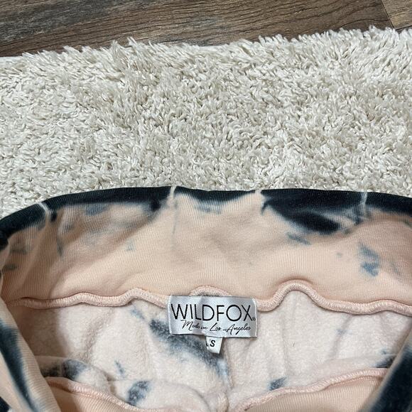 Wildfox Small Nectar Striped Tie Dye Flare Leg High Rise Jude Lounge Sweatpants - Picture 5 of 5